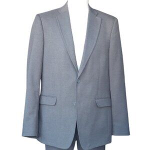 Mexx 2 Piece Casual Suit SZ 42 Men's Solid Gray